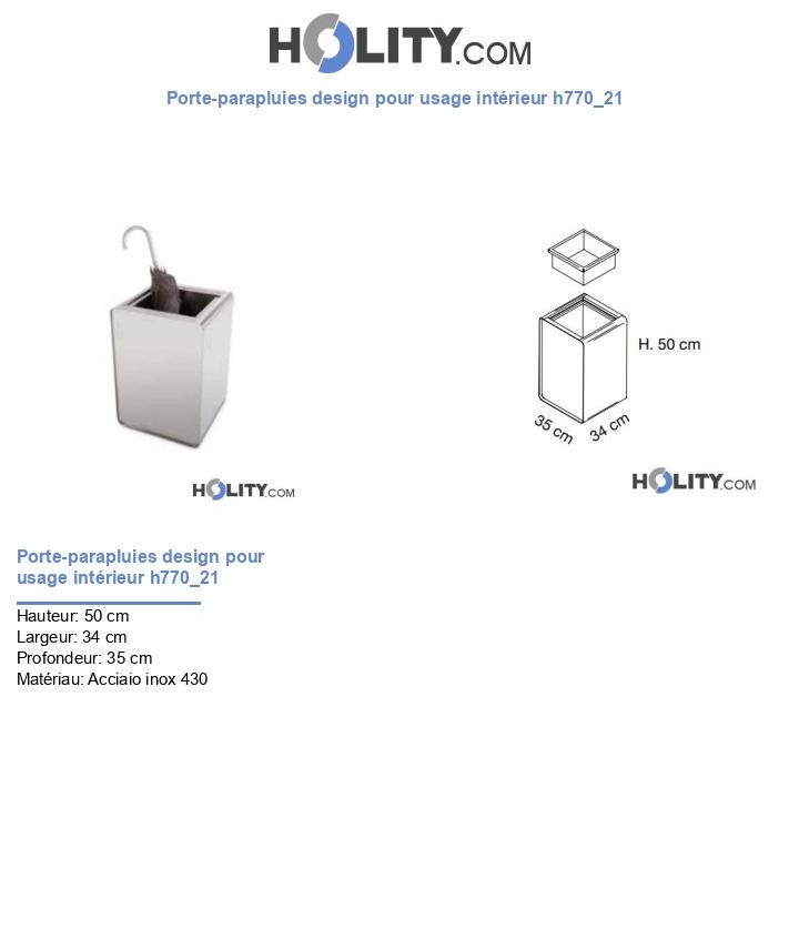 Porte-parapluies design pour usage intérieur h770_21