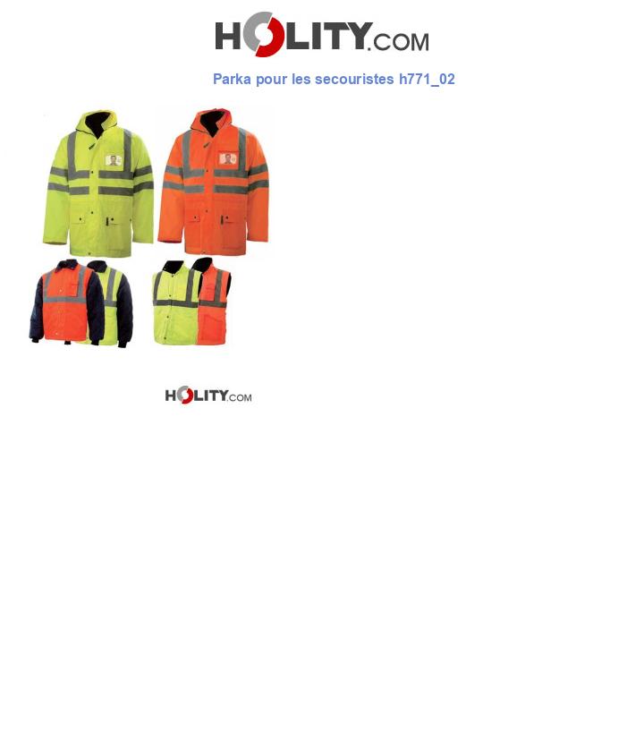 Parka pour les secouristes h771_02