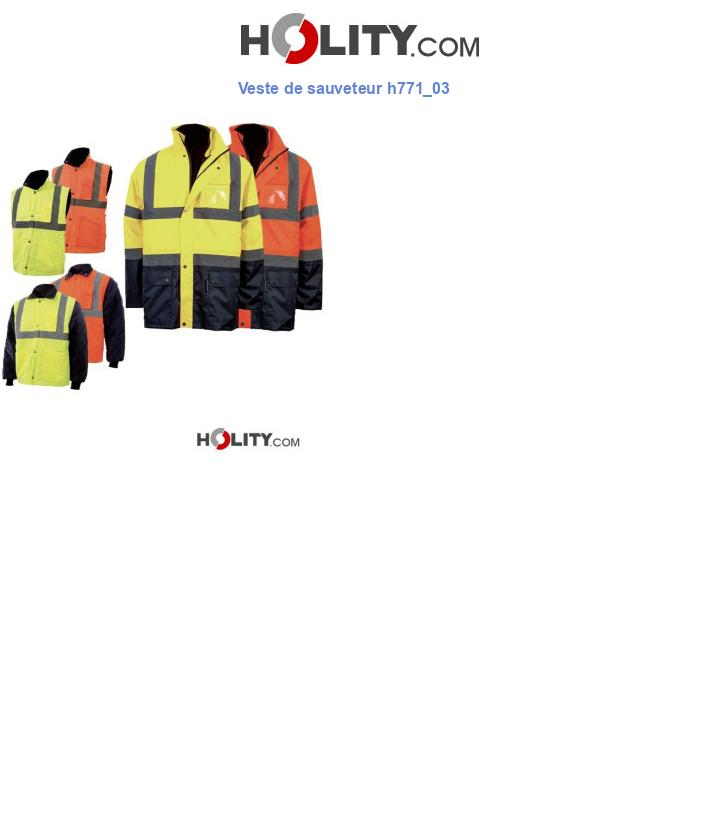 Veste de sauveteur h771_03