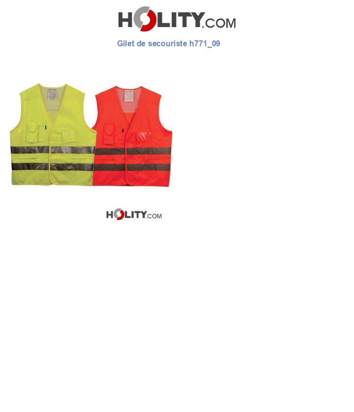 Gilet de secouriste h771_09