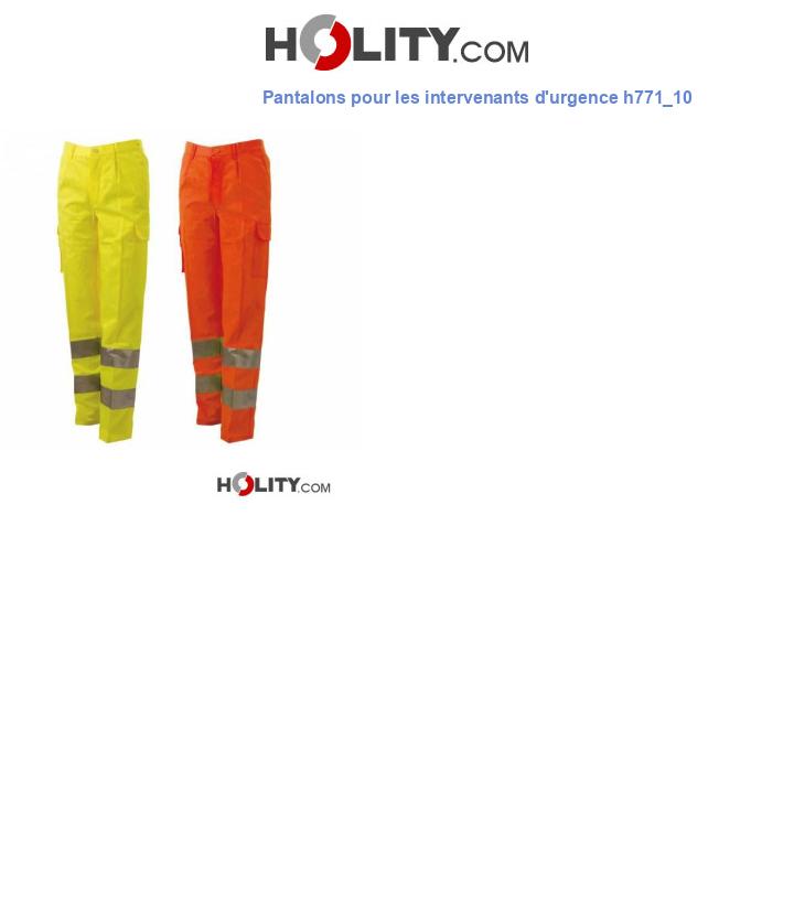 Pantalons pour les intervenants d'urgence h771_10