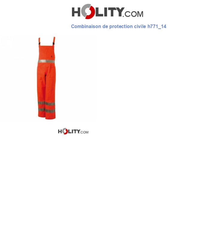 Combinaison de protection civile h771_14