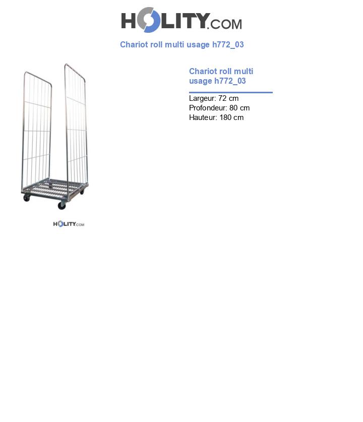 Chariot roll multi usage h772_03