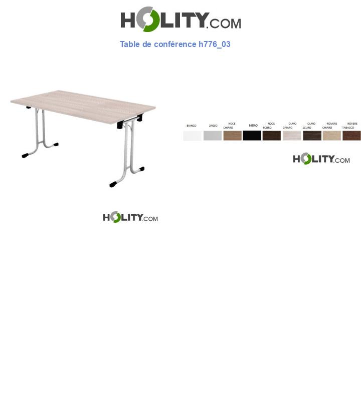 Table de conférence h776_03