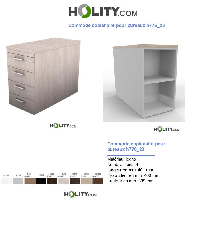 Commode coplanaire pour bureaux h776_23