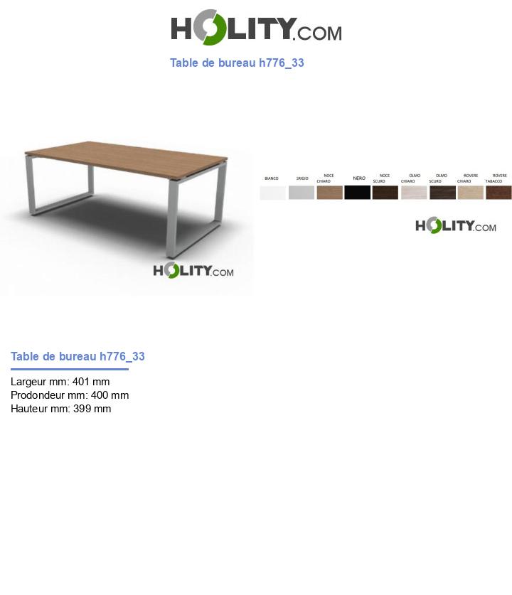 Table de bureau h776_33