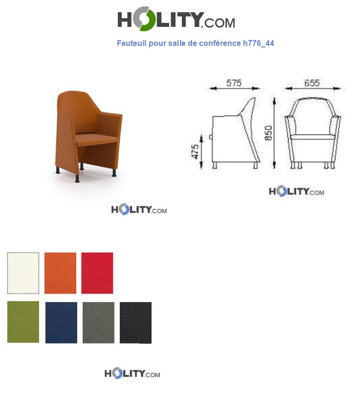 Fauteuil pour salle de conférence h776_44