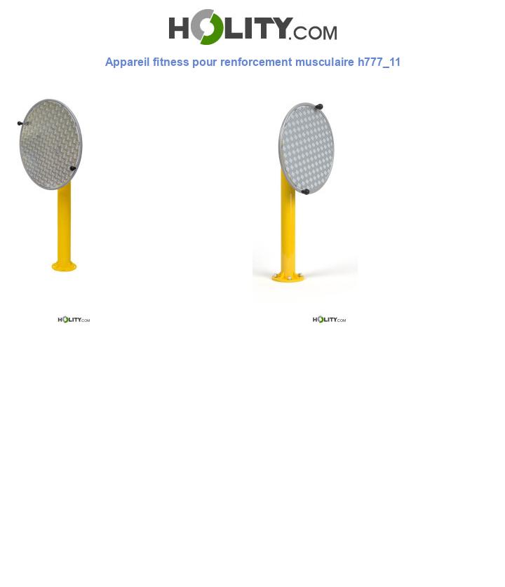 Appareil fitness pour renforcement musculaire h777_11