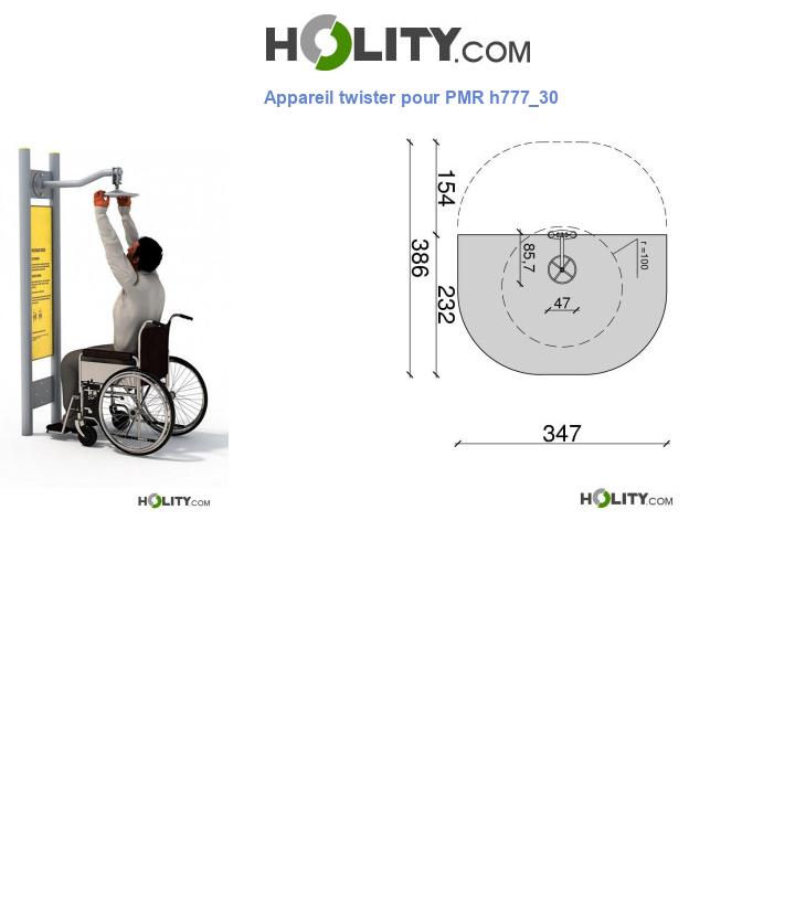 Appareil twister pour PMR h777_30