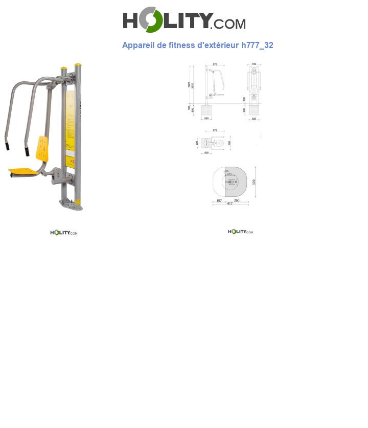 Appareil de fitness d'extérieur h777_32