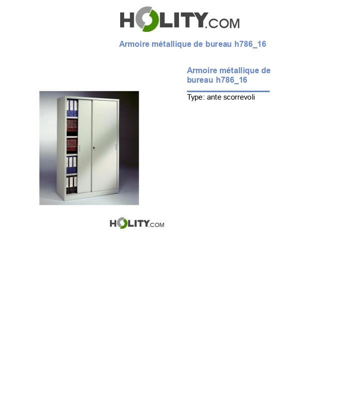 Armoire métallique de bureau h786_16