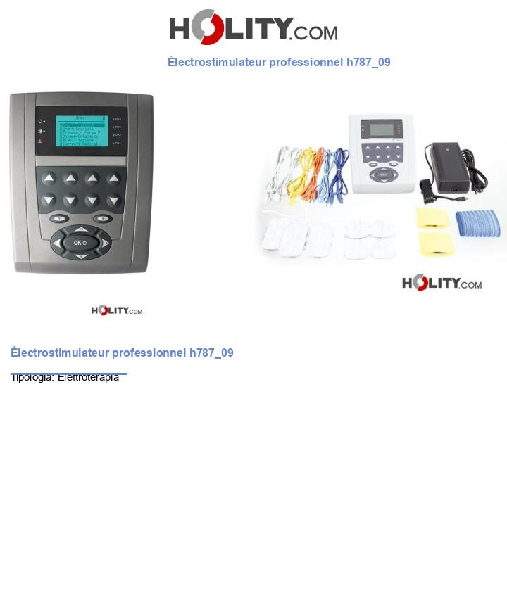 Électrostimulateur professionnel h787_09