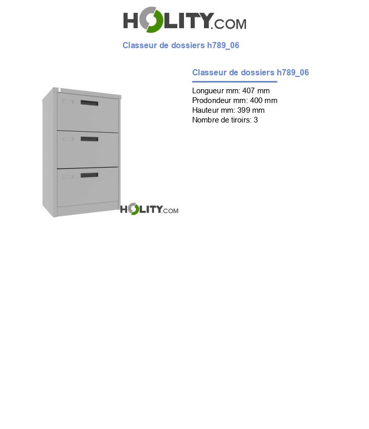 Classeur de dossiers h789_06