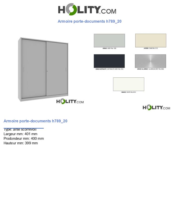 Armoire porte-documents h789_20