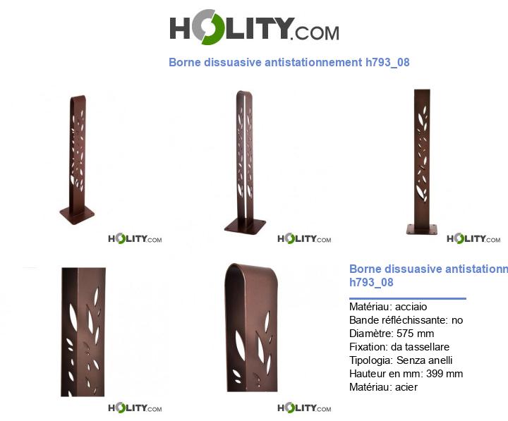 Borne dissuasive antistationnement h793_08