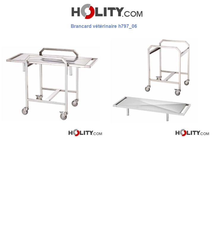 Brancard vétérinaire h797_06