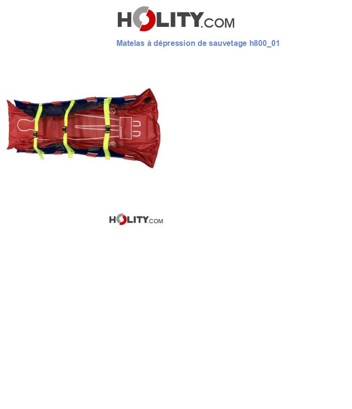 Matelas à dépression de sauvetage h800_01