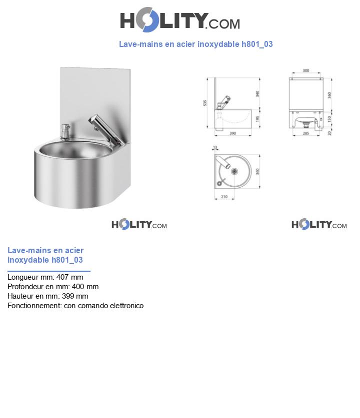 Lave-mains en acier inoxydable h801_03