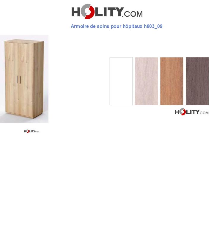 Armoire de soins pour hôpitaux h803_09