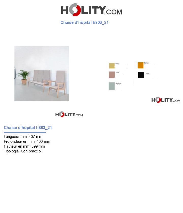 Chaise d'hôpital h803_21