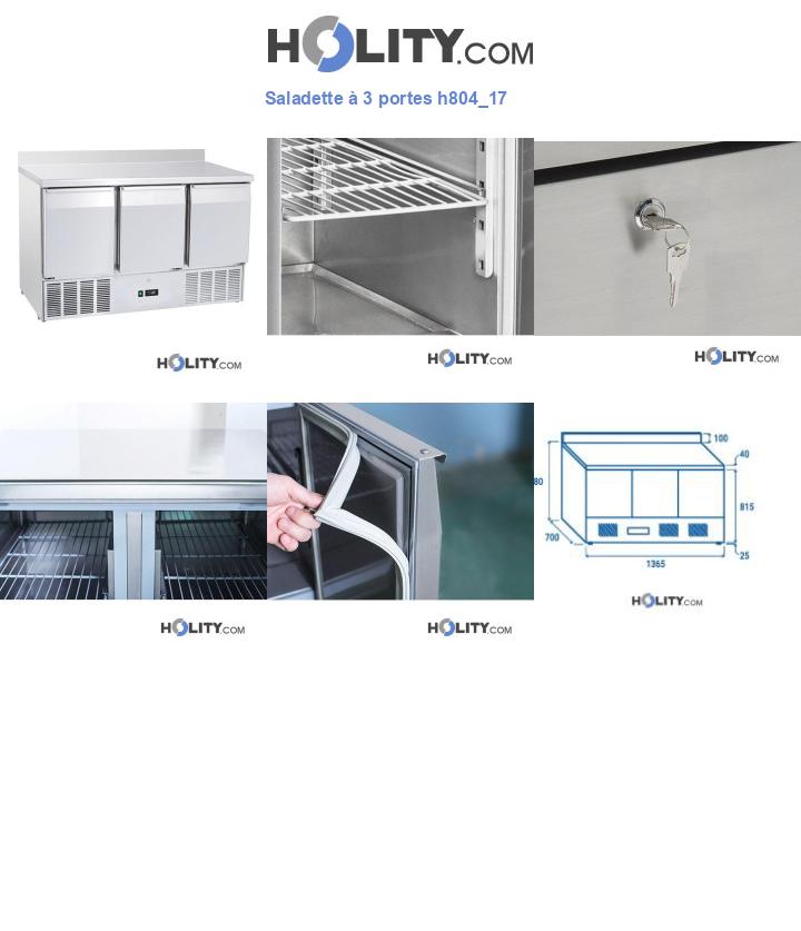 Saladette à 3 portes h804_17
