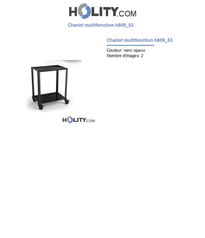 Chariot multifonction h809_53