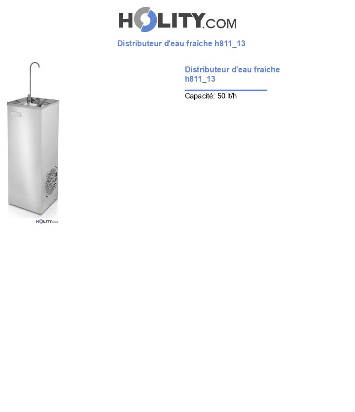 Distributeur d'eau fraîche h811_13