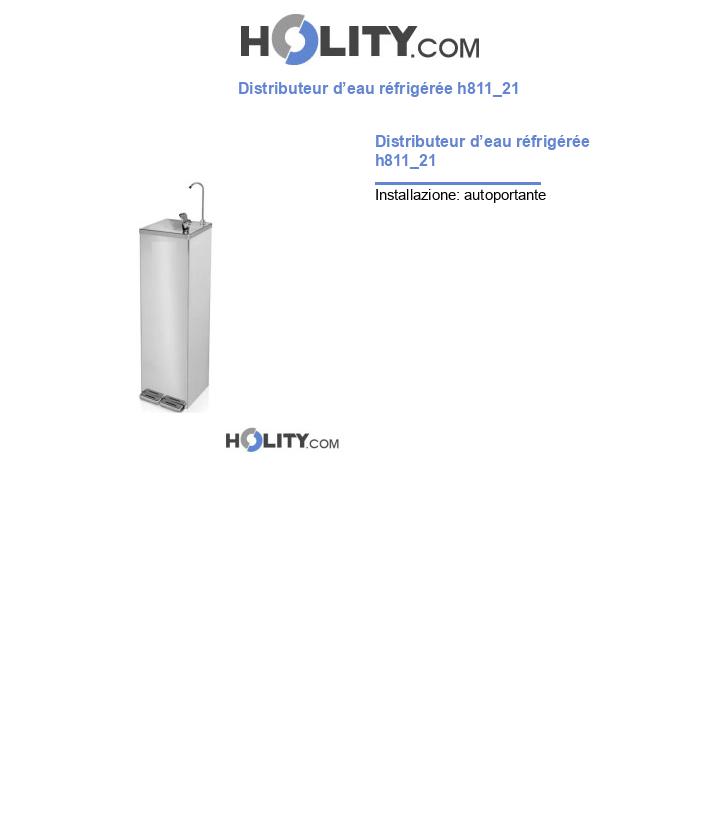 Distributeur d’eau réfrigérée h811_21