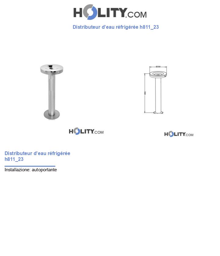 Distributeur d’eau réfrigérée h811_23