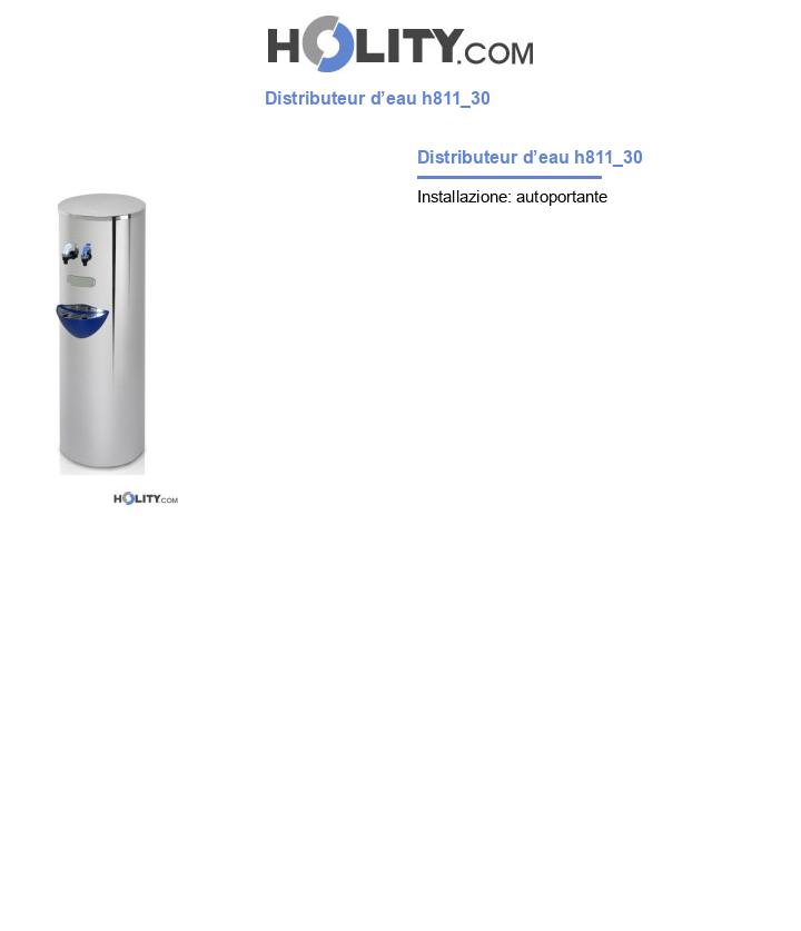 Distributeur d’eau h811_30