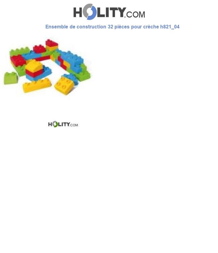 Ensemble de construction 32 pièces pour crèche h821_04