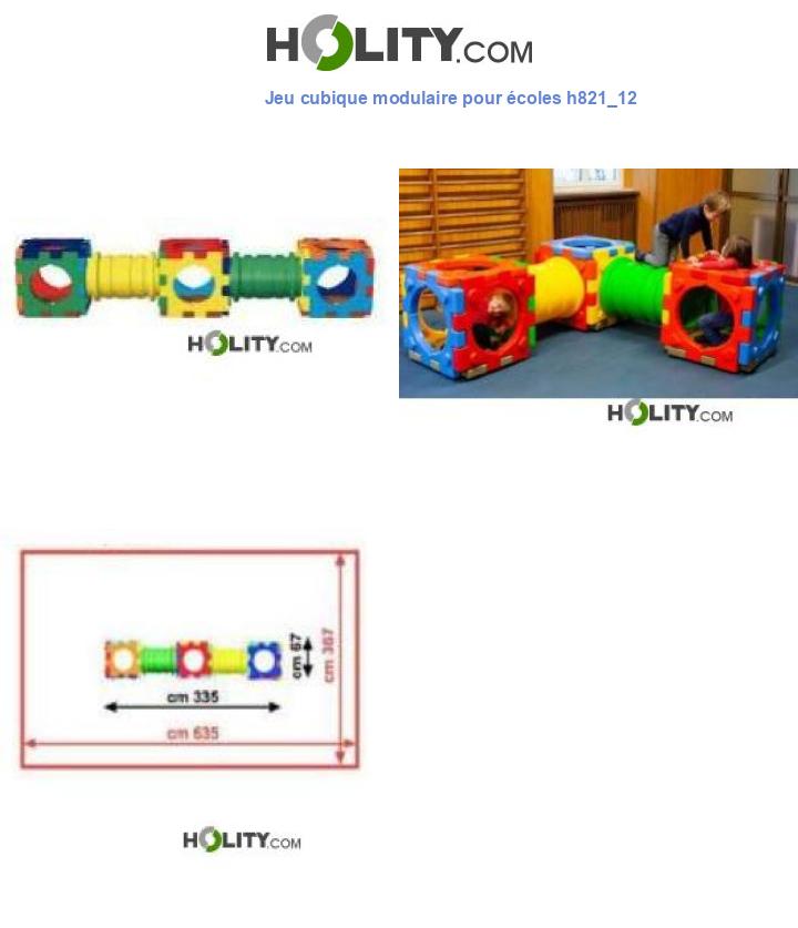 Jeu cubique modulaire pour écoles h821_12
