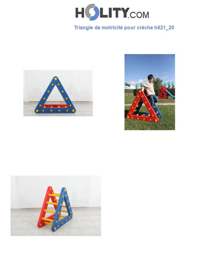 Triangle de motricité pour crèche h821_20