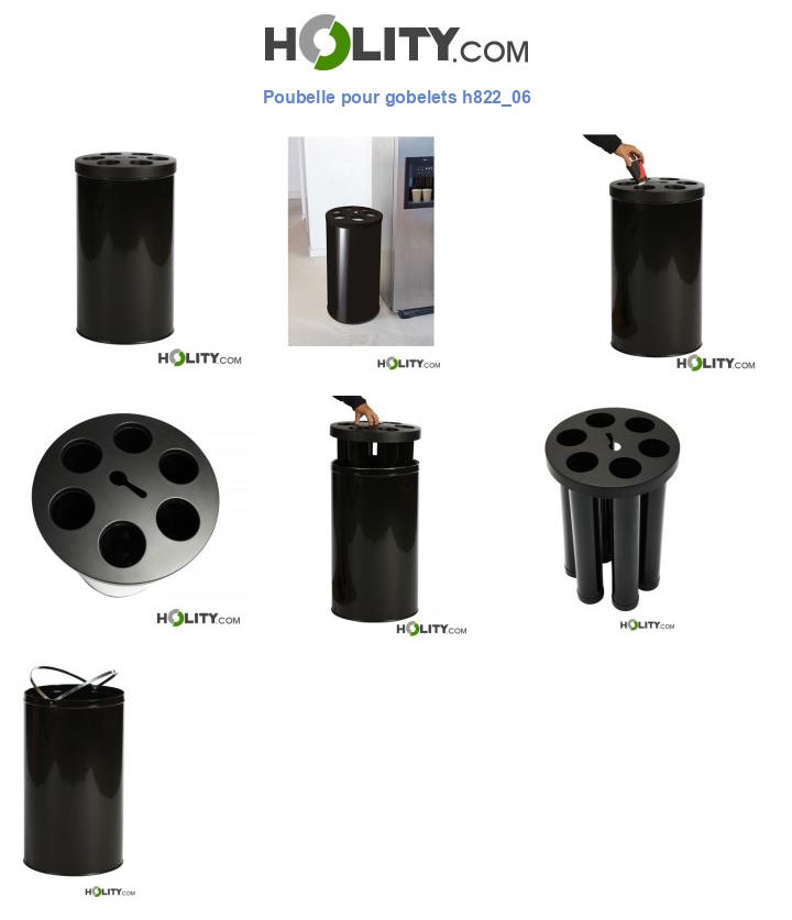 Poubelle pour gobelets h822_06
