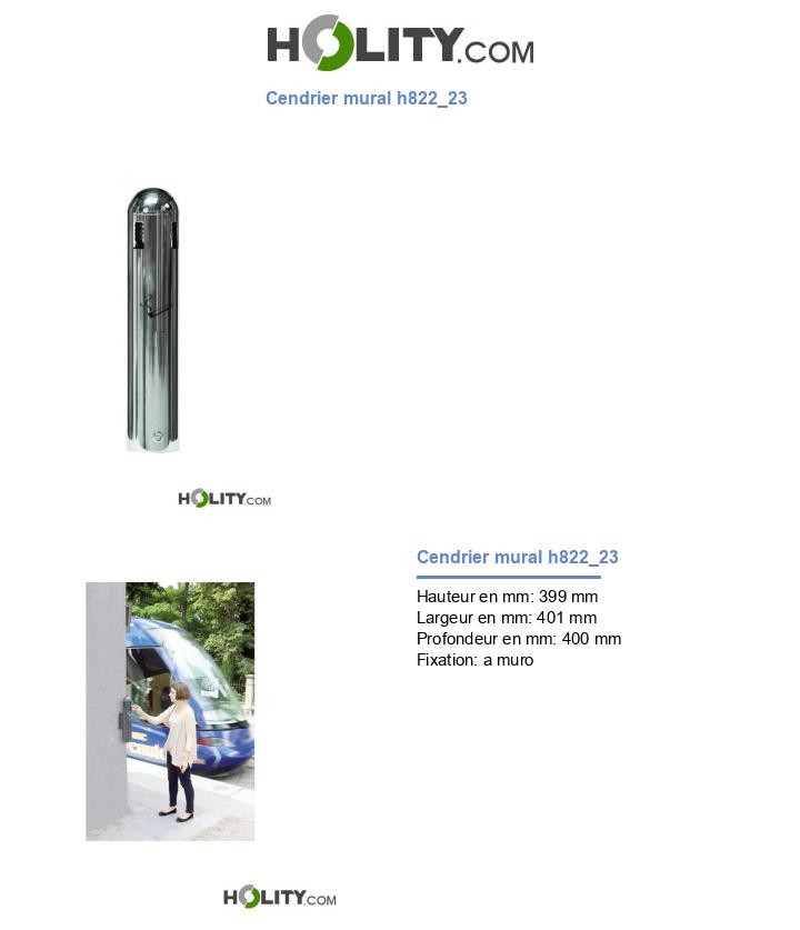 Cendrier mural h822_23