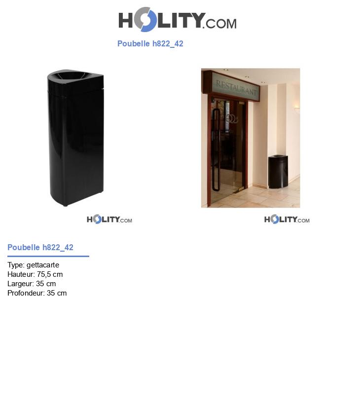 Poubelle h822_42