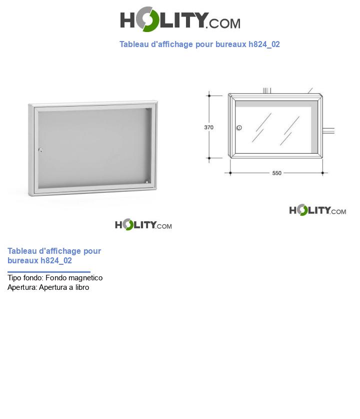 Tableau d'affichage pour bureaux h824_02