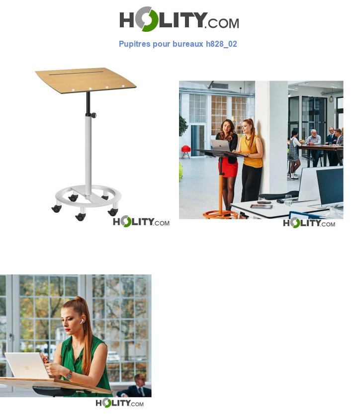 Pupitres pour bureaux h828_02