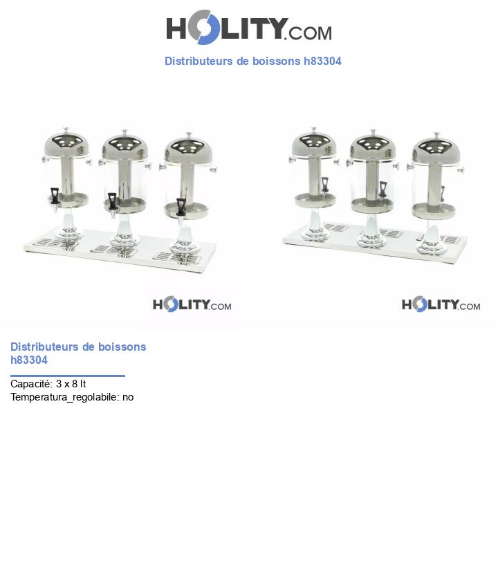 Distributeurs de boissons h83304