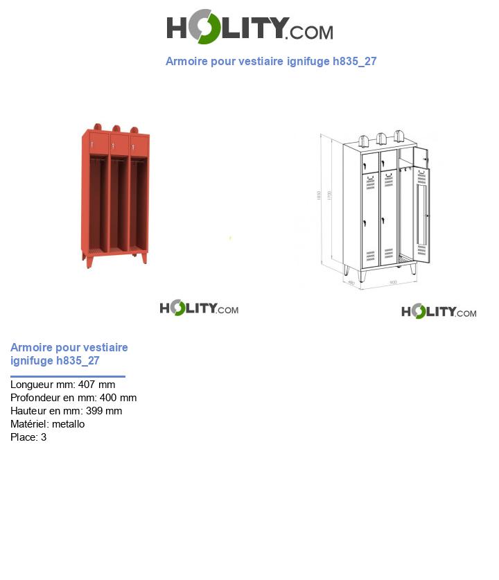 Armoire pour vestiaire ignifuge h835_27