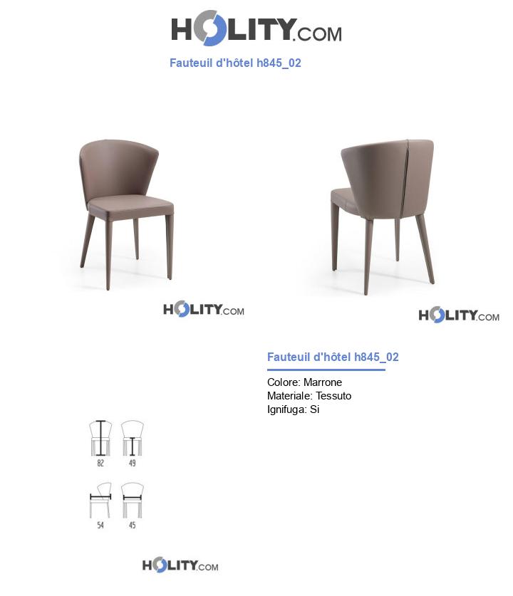 Fauteuil d'hôtel h845_02