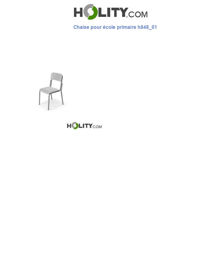 Chaise pour école primaire h848_01