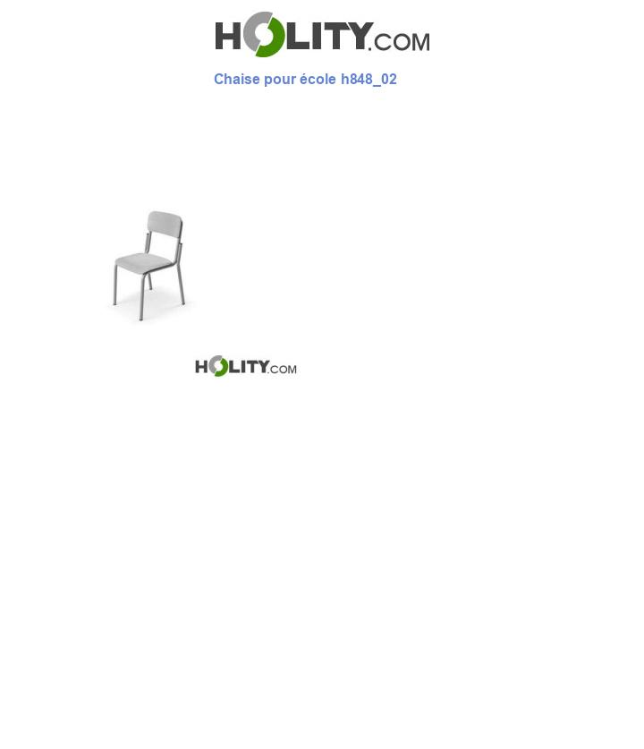 Chaise pour école h848_02