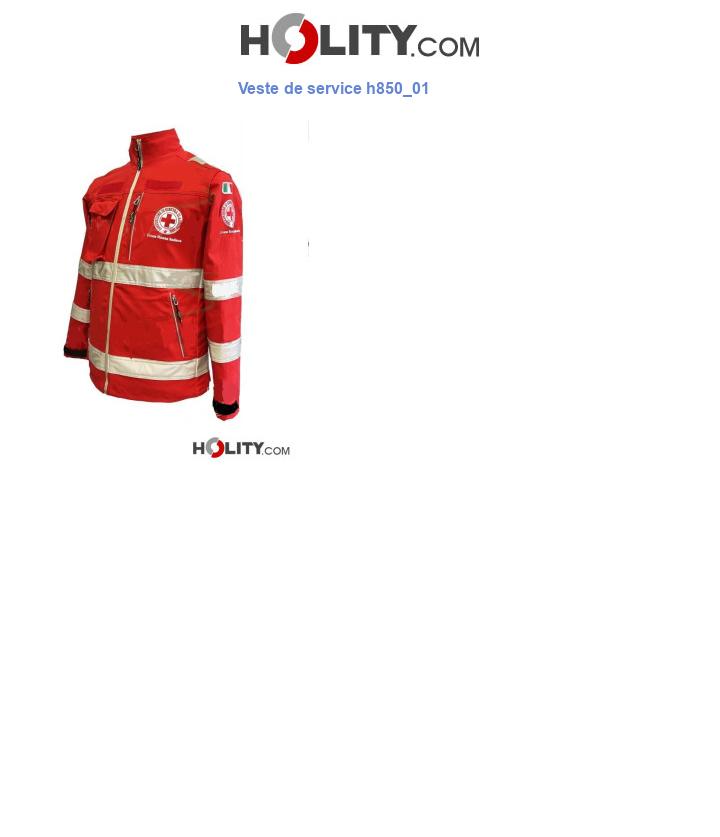 Veste de service h850_01