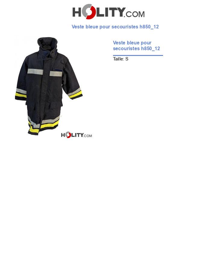 Veste bleue pour secouristes h850_12