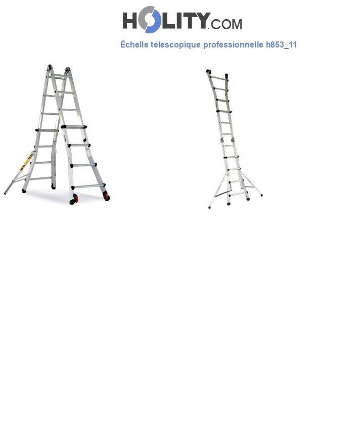 Échelle télescopique professionnelle h853_11