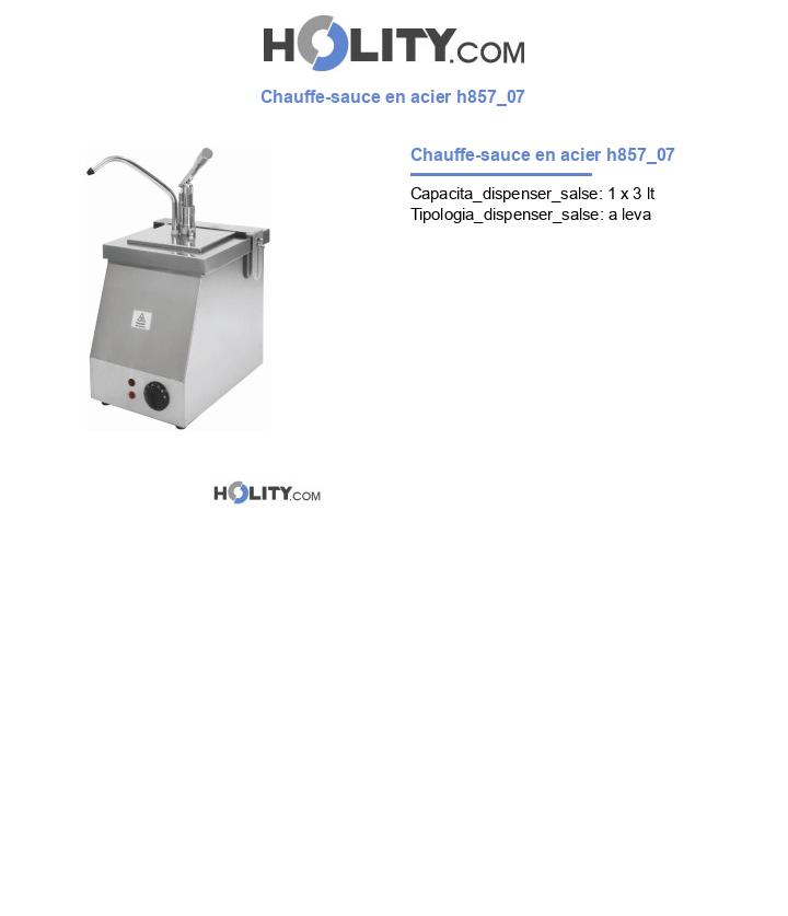 Chauffe-sauce en acier h857_07