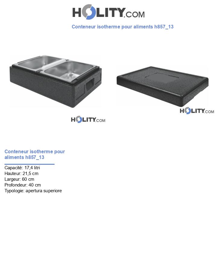 Conteneur isotherme pour aliments h857_13