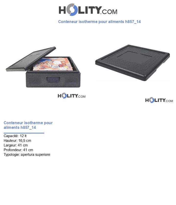 Conteneur isotherme pour aliments h857_14