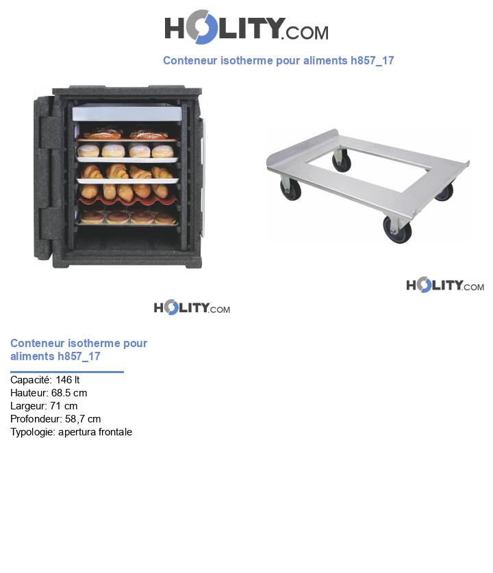 Conteneur isotherme pour aliments h857_17